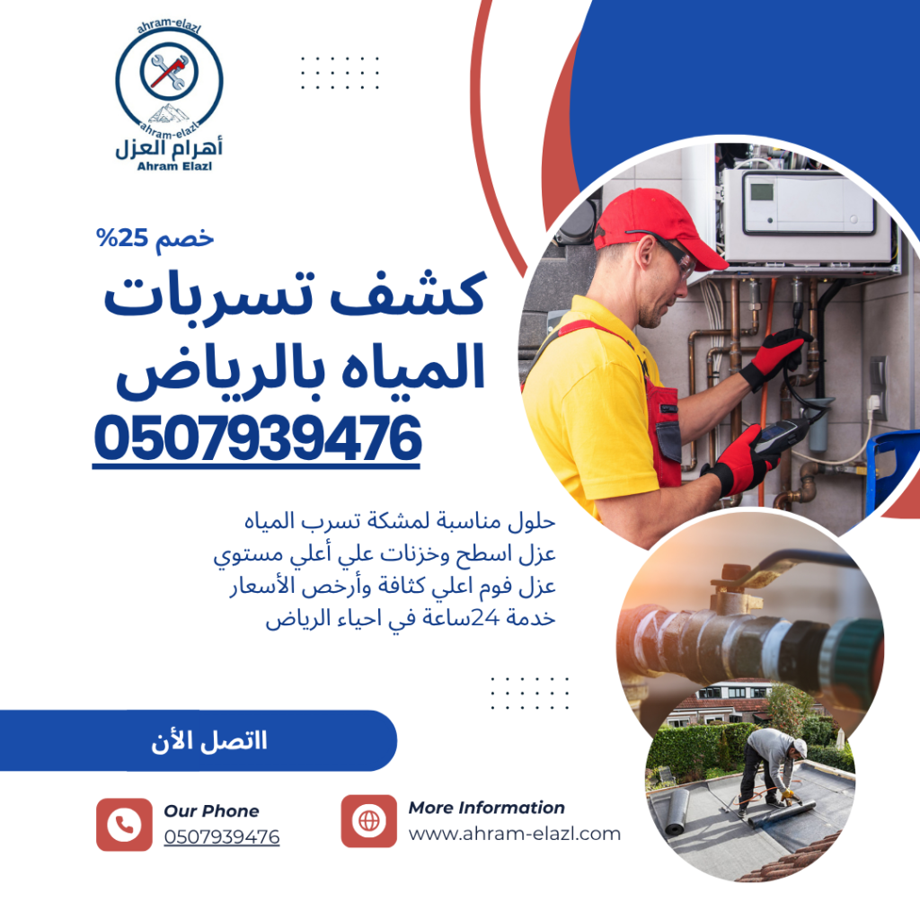white blue modern leak detection and repair services instagram post